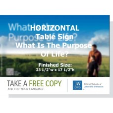 HPPR - "What Is The Purpose Of Life?" - Table
